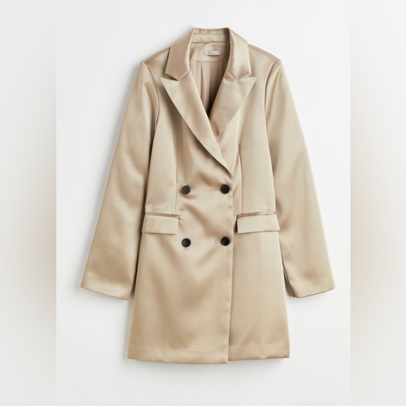 H&M Dresses & Skirts - Double-breasted Jacket Dress🫶👗stunning 😃brand new